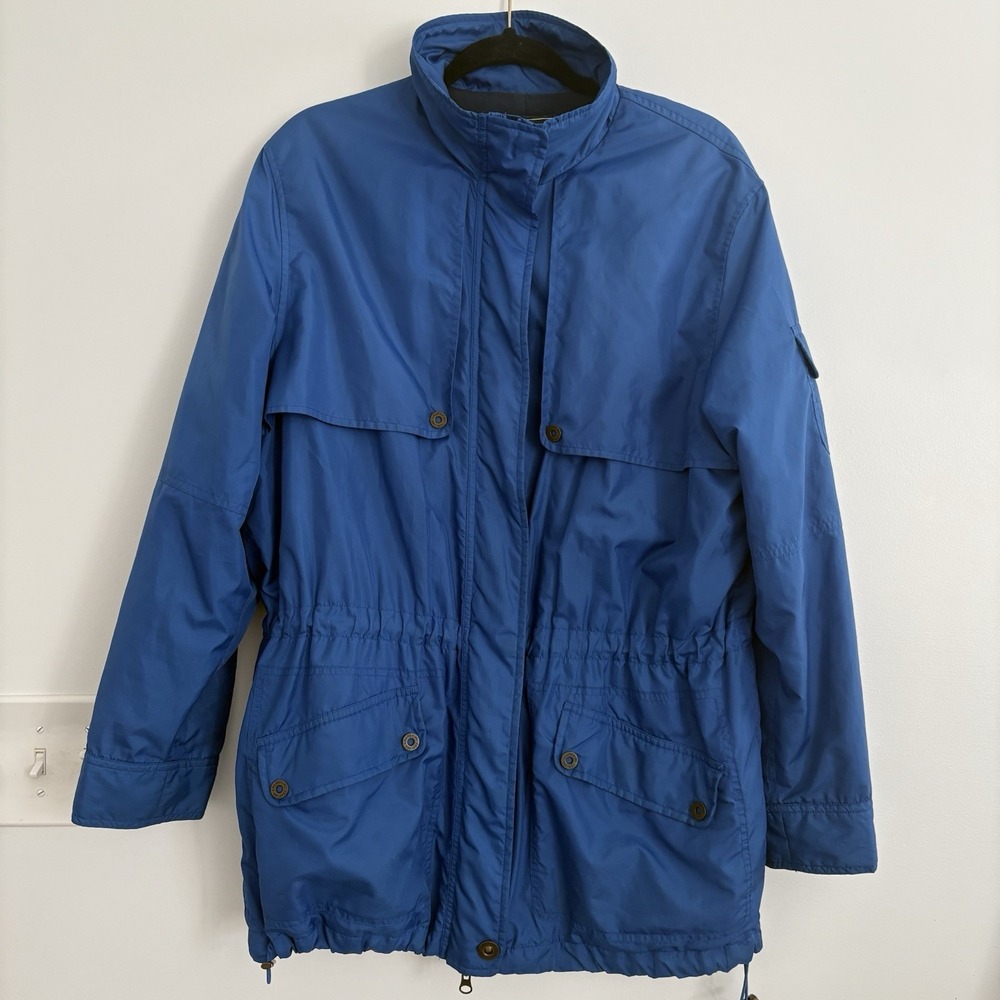 Ralph Lauren Vintage Naval Sailing Blue Field Jacket M Reg Utility Parka 90s